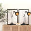 Lampe de bureau réglable en métal à intensité variable