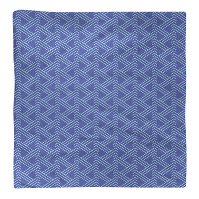Serviette de table en coton Zig Zag