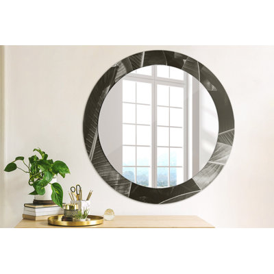 Huldar Glass Flat Wall Mirror