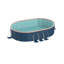 La piscine pliante en PVC de 3,65 m (non gonflable) se baigne et se refroidit en été, convient au patio extérieur-132456880