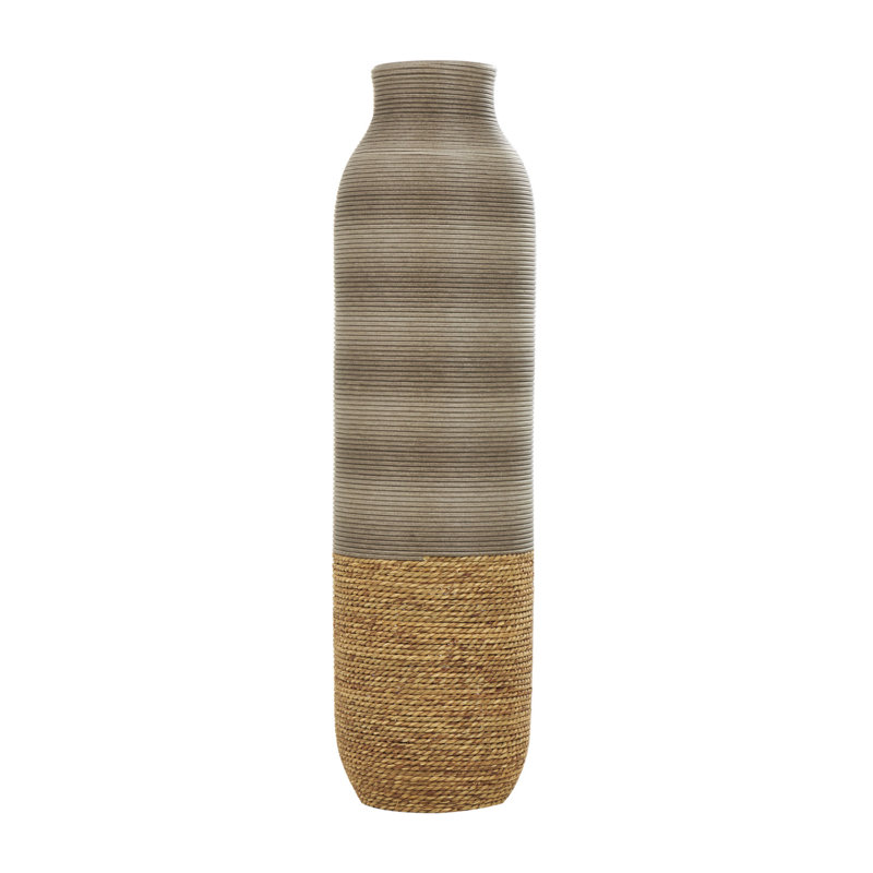 Ryun Earthenware Floor Vase, Medium