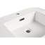 Vasque de salle de bain en résine - Aspect chêne blanc américain, hauteur 13 cm x largeur 46,7 cm x profondeur 60 cm, matériau sécuritaire et adapté à la salle de bain, résistant aux taches.