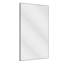 Miroir de salle de bain surdimensionné polyvalent avec cadre en aluminium robuste pour divers espaces