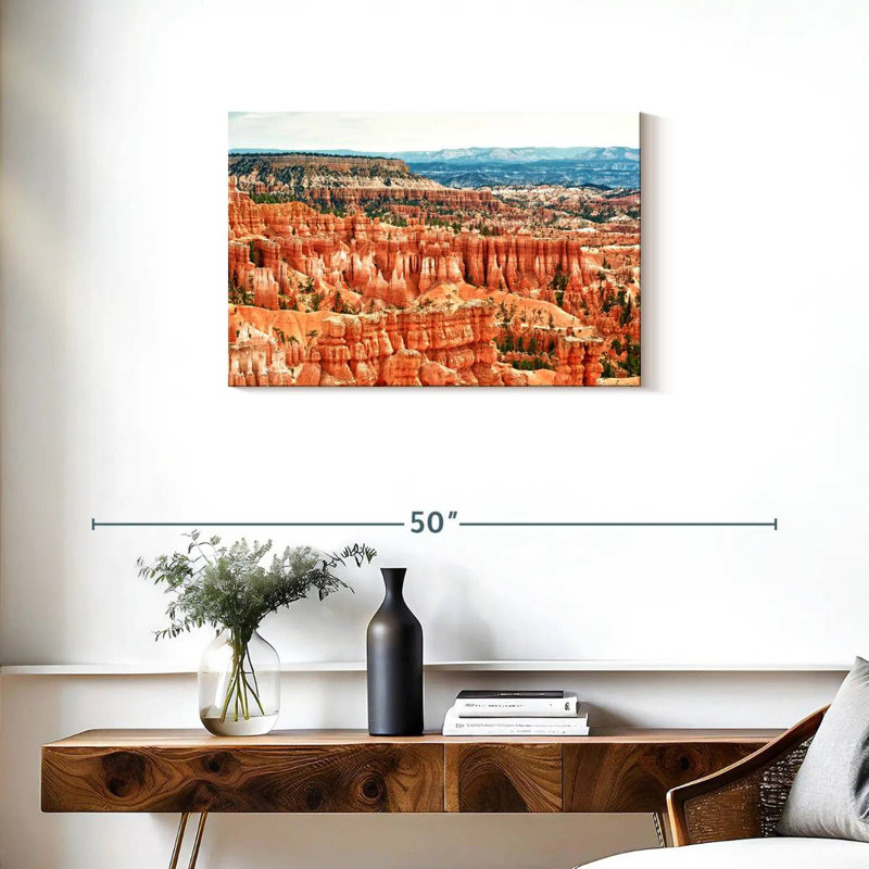 Vue matinale d'Alvord Bryce Canyon, H 20 po x l 30 po