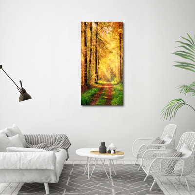 Autumn Forest - Wrapped Canvas Print