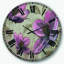 Horloge murale florale et botanique-36845479