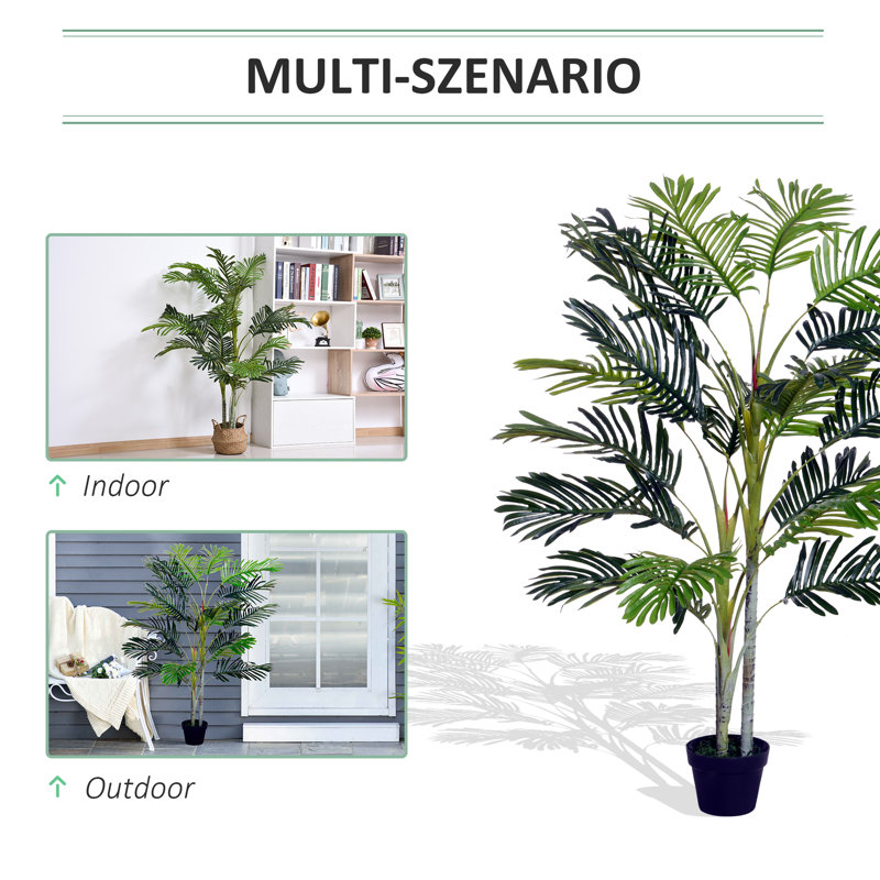 150cm Faux Palm Tree in Pot