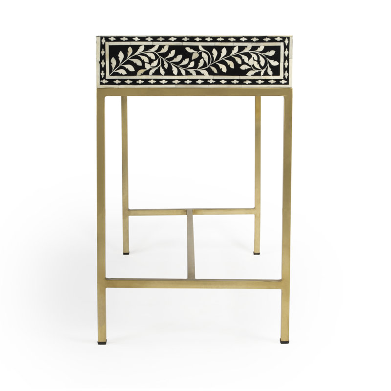 Perilla Bone Inlay Writing Desk