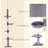 Adjustable Height Floor-To-Ceiling Vertical Cat Tree