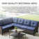 Schutt Wicker 8 - Person Modular Patio Conversation Sets with Cushions