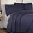 Remi All Season Breathable Jacquard Geometric Fringe Cotton-Poly Blend Bedspread Set With Shams-1407699676-1407699677