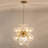 Lustre sphérique 12 lumières à intensité variable-312046081
