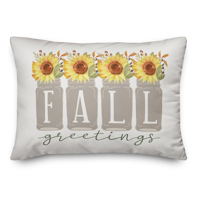 Floral Throw Pillow