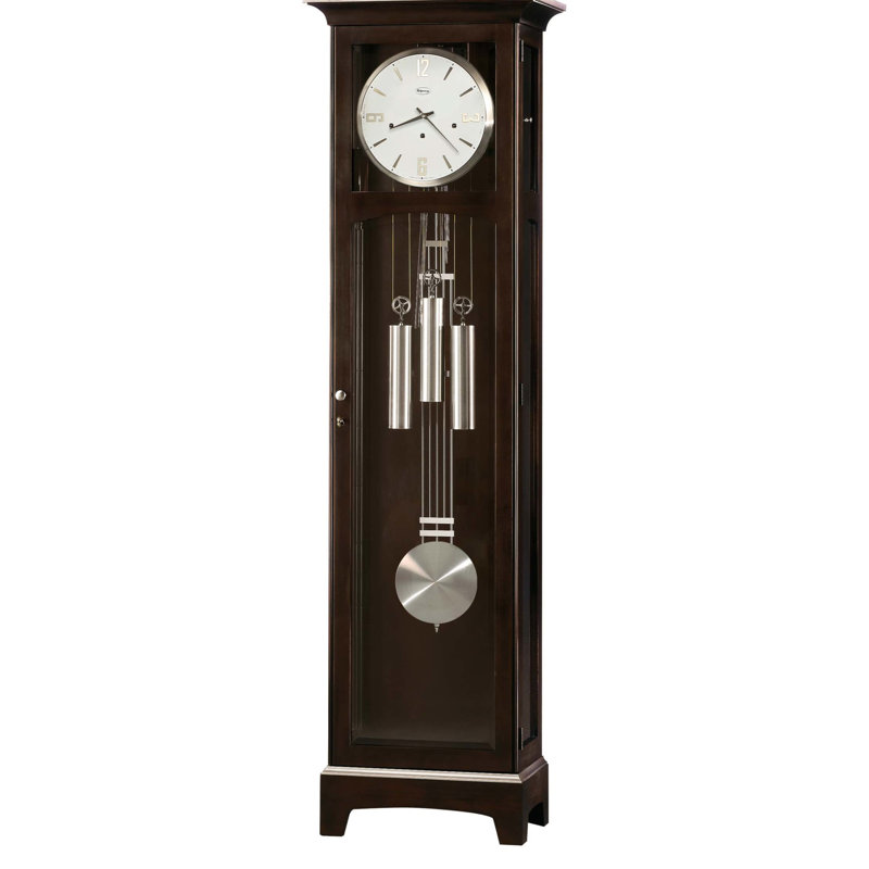 Horloge traditionnelle Ridgeway Darcy, silhouette profilée, carillon allemand Westminster