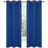 Thermal Insulated Room Darkening Grommet Curtain Panels (Set of 4)-106667172-106667189