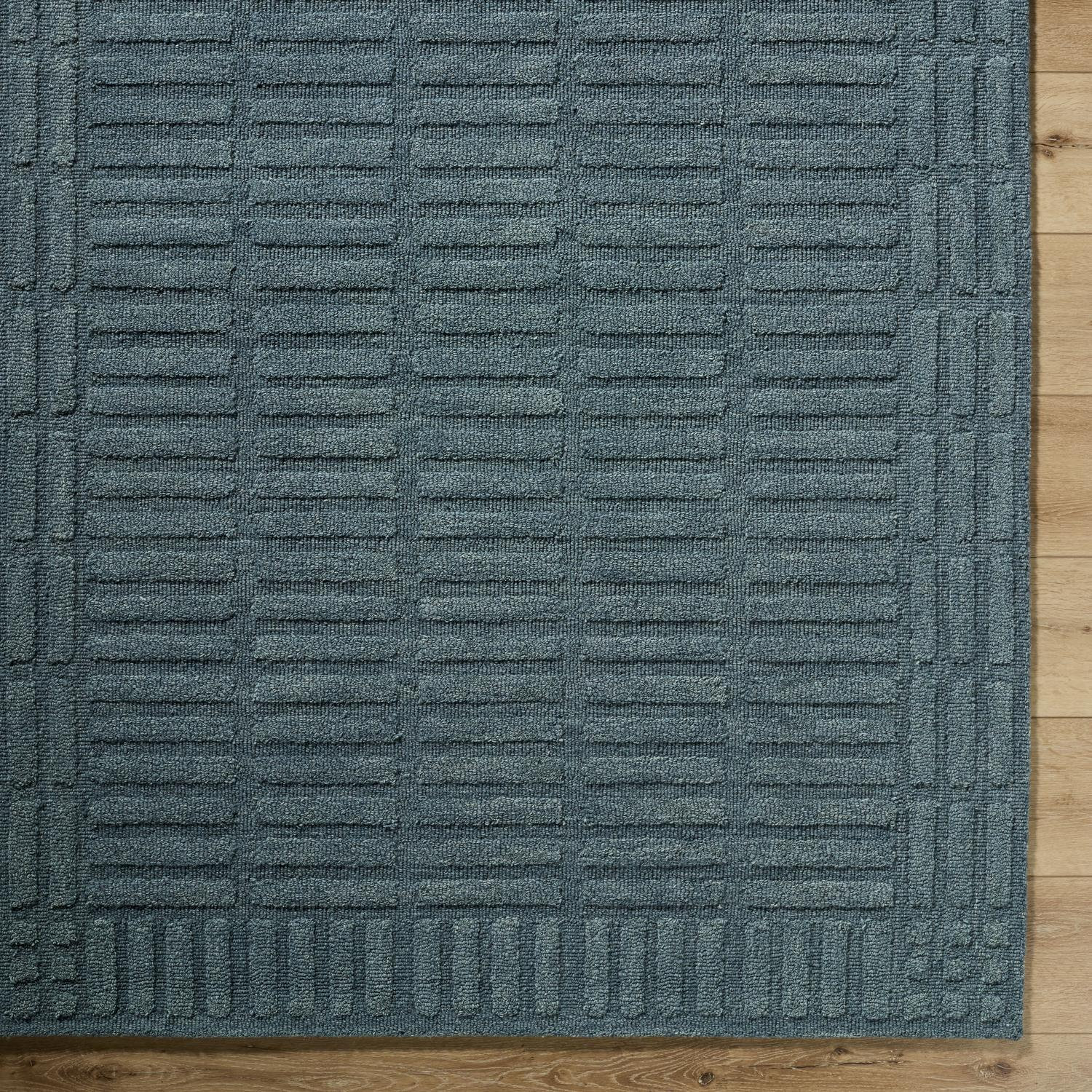 Wright Hand-Tufted Patterned Geometric Rug, Runner 2'6" x 8'