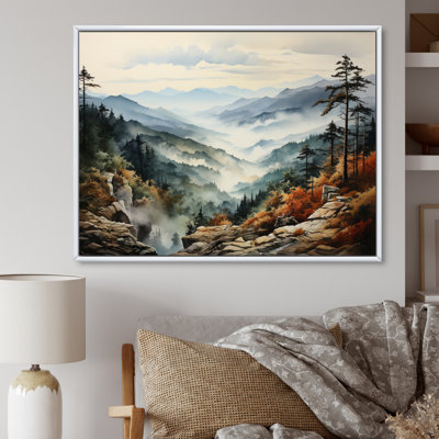 " Green White] Mountains Mystic Range "
