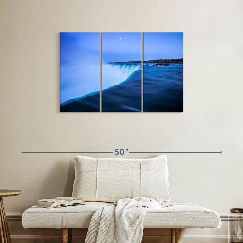 Alvord Niagara Falls Blue Hour, 24" H x 38" W
