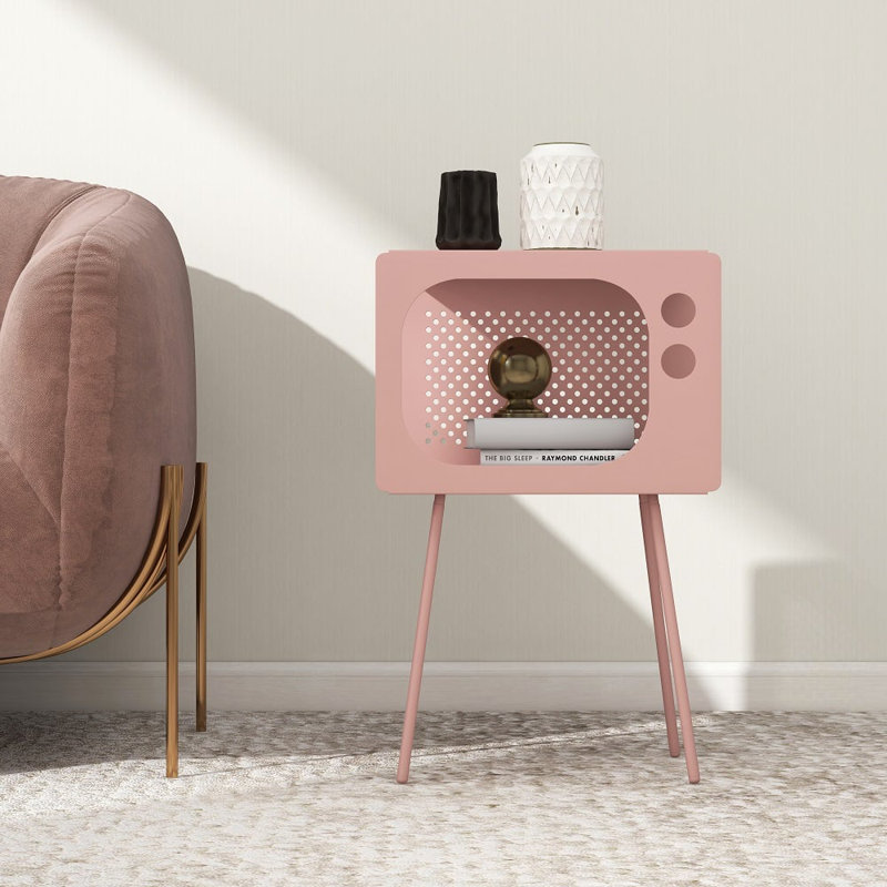 Table de bout Stert Modern, Rose