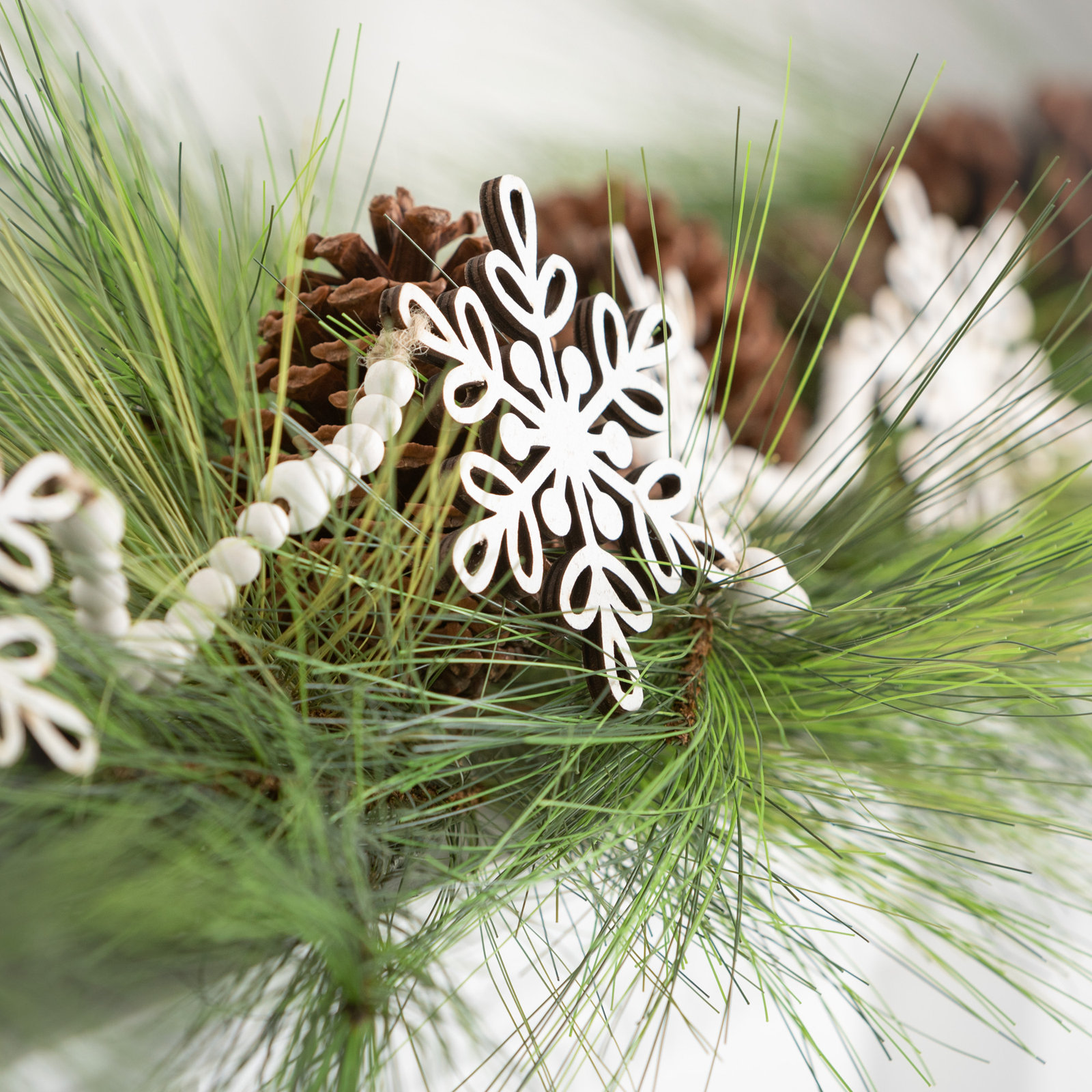 72" Snowflake Novelty Garland