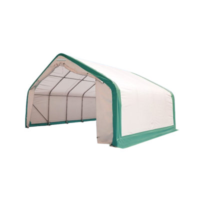 20 Ft W X 40 Ft D Single Truss Storage Shelter 15Oz PVC