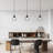 Reeanna 1 - Light Black Single Pendant Lighting