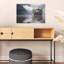Impression d'art mural abstrait Misty Bridge Crossing-2072714266