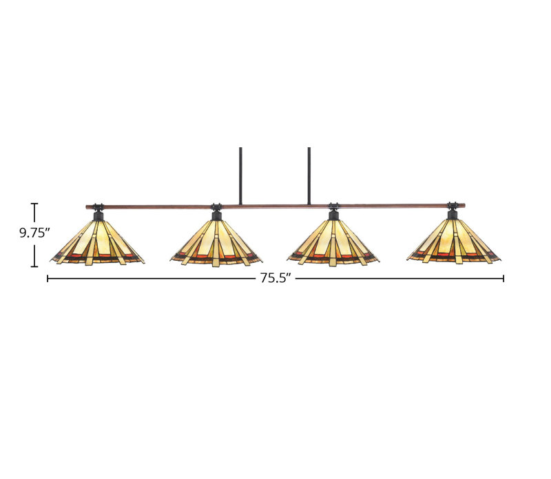 Anyssia 4 - Light Kitchen Island Pendant