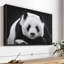 Reproduction sur toile Panda noir et blanc-29101118