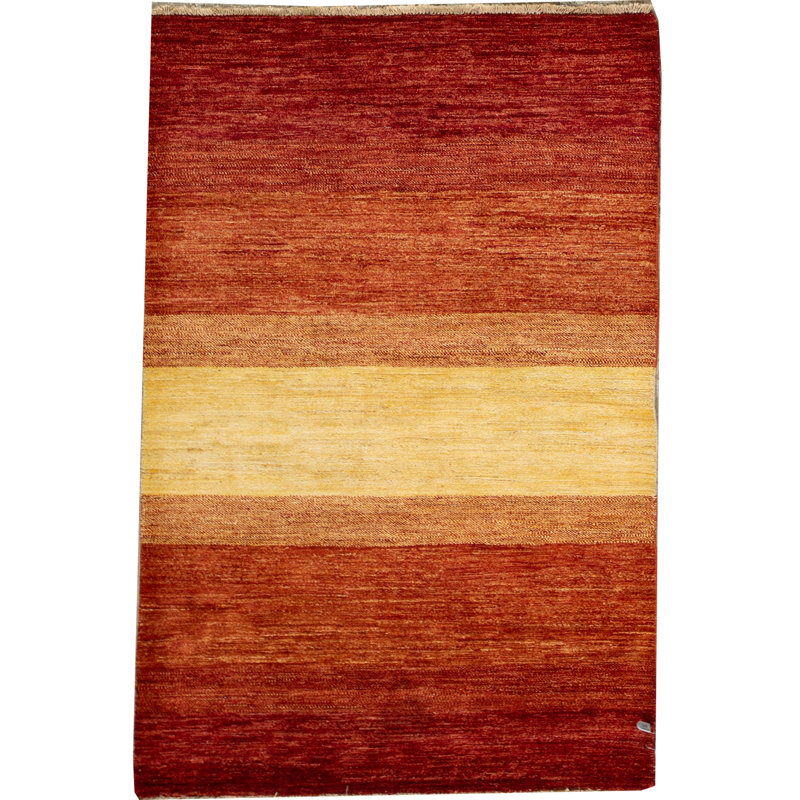 Hand Woven Wool Striped Area Rug