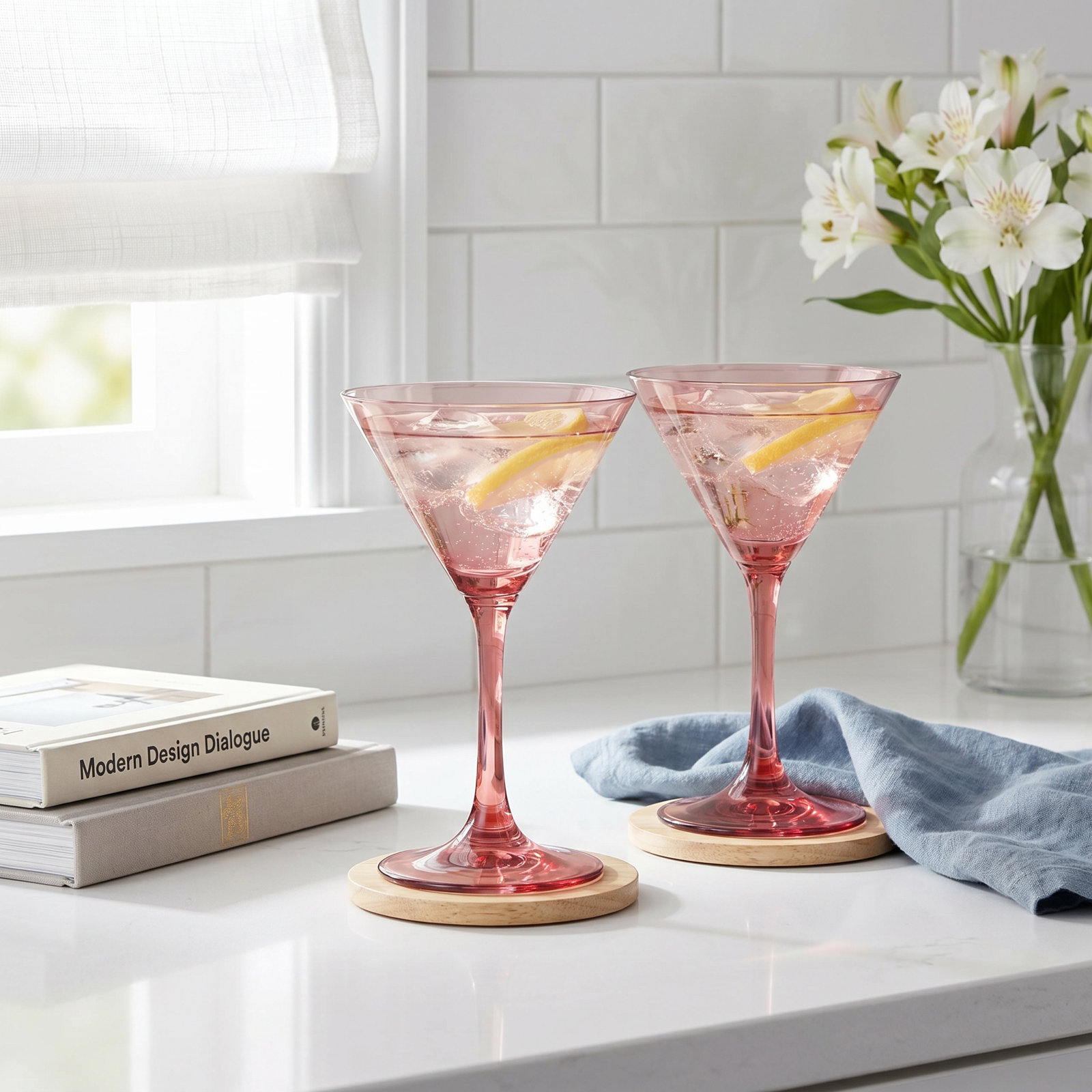 Veneto Crystal Martini Glass