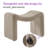 Cinead 23.79" Wide Standard Ottoman-2089367376