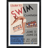 Learn How To Swim Giclee Print by Soicher Marin Archives