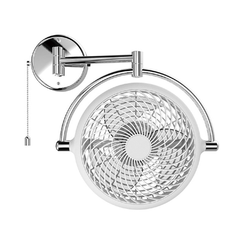 Vento 14.3" Wall Mounted Fan In Frame Size 10, White