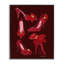 Chaussures Ruby Red, giclée encadrée, design par Hillary Holt-293296030-293296024