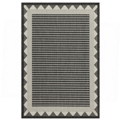 Anthracite Indoor/Outdoor Area Rug