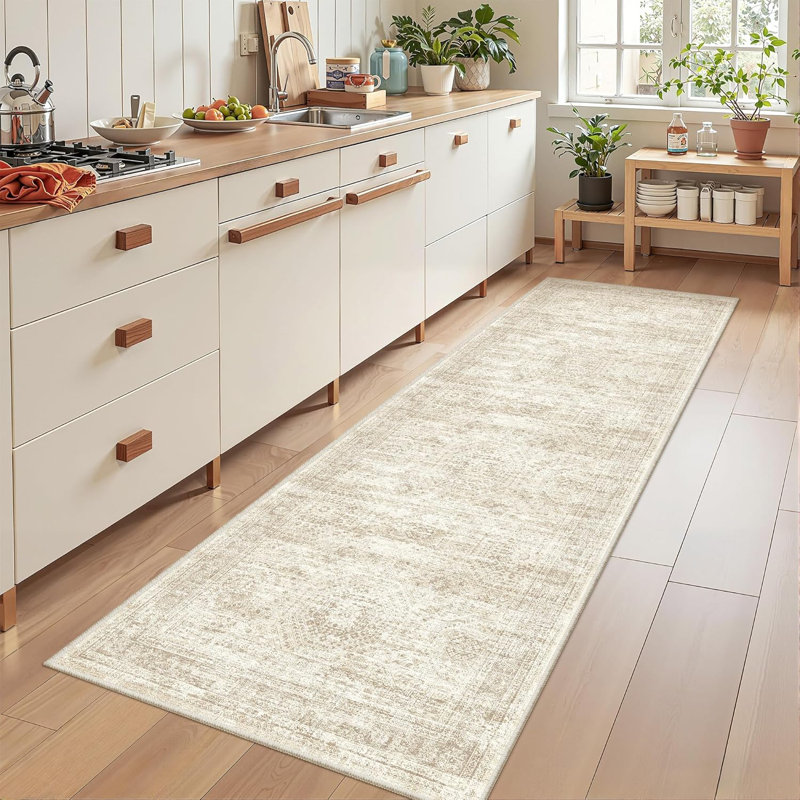 Vintage Kitchen Runner Rugs, 2' x 8' (Runner)