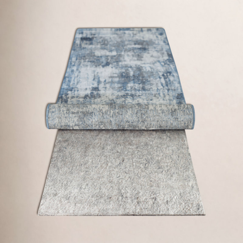 Classic Non-Slip Felt & Rubber Rug Pad, Rectangle 6' x 9', 0.25"