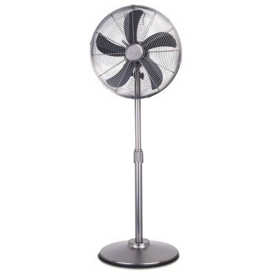16″ Pedestal Fan - Adjustable Height - Wide-Angled Oscillation
