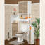 Armoire de rangement pour salle de bain de l 7,2 po x H 29,9 po Stockholm