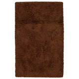 High-Quality Hand-Knotted Brown Area Rug