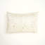 Coussin décoratif | Coussin doré en forme de sapin doré scintillant | 24 x 16 po
