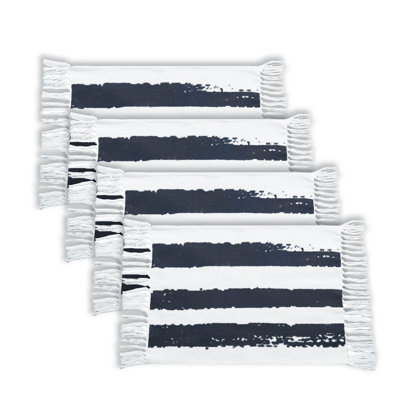 Ensemble de napperons en coton 4 pièces