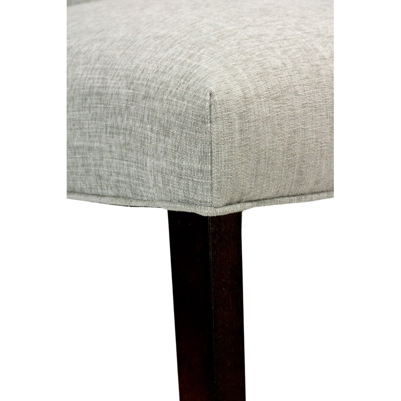 Chaise d’appoint, Espresso, Platine Luck