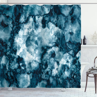 Apartment Shower Curtain with Hooks Included