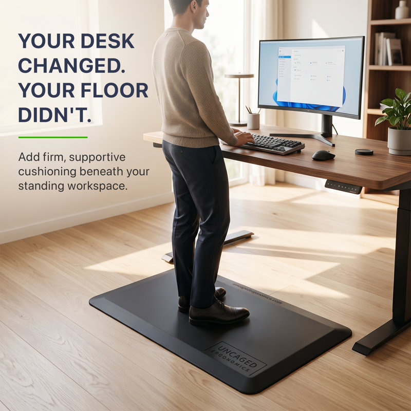 Uncaged Ergonomics® Anti-Fatigue Floor Mat
