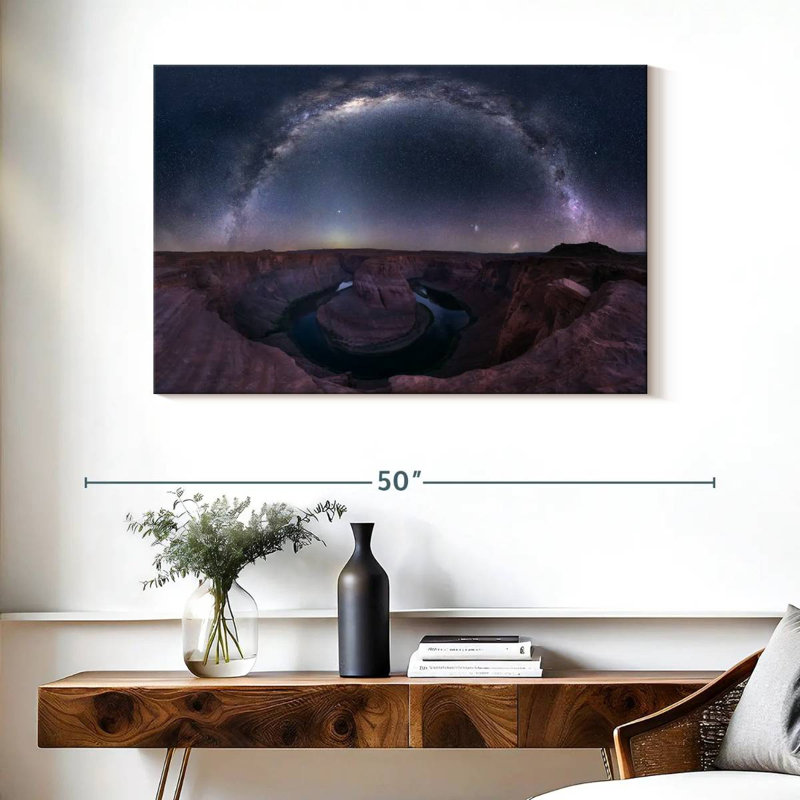 Starlit Horseshoe Bend, H 26 po x l 39 po