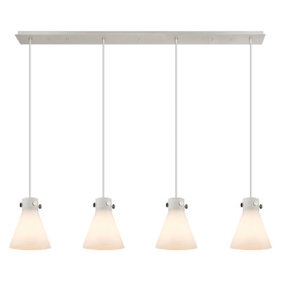 Luminaire suspendu conique à 4 lumières Amrith