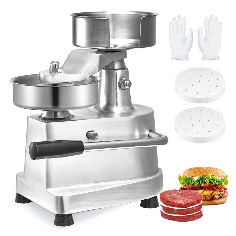 VEVOR Stainless Steel Manual Burger Maker