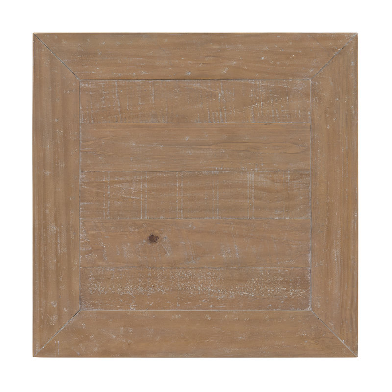 Table de bout avec rangement Holliman, Bois flotté